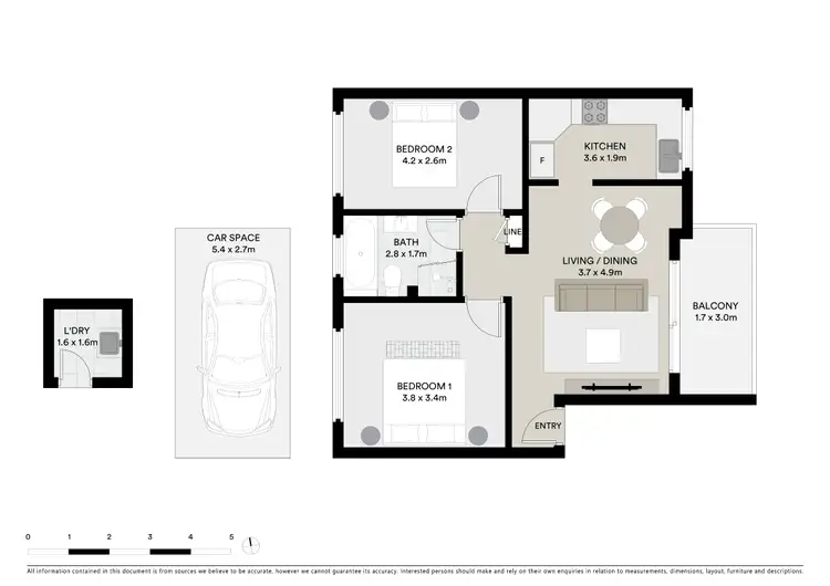 Floorplan of Homely unit listing, 10/32-36 Maroubra Road, Maroubra NSW 2035