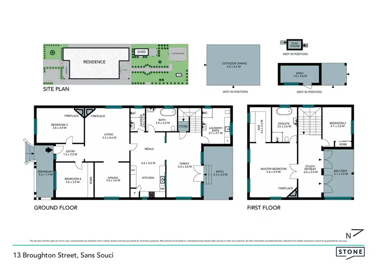 Floorplan of Homely house listing, 13 Broughton Street, Sans Souci NSW 2219