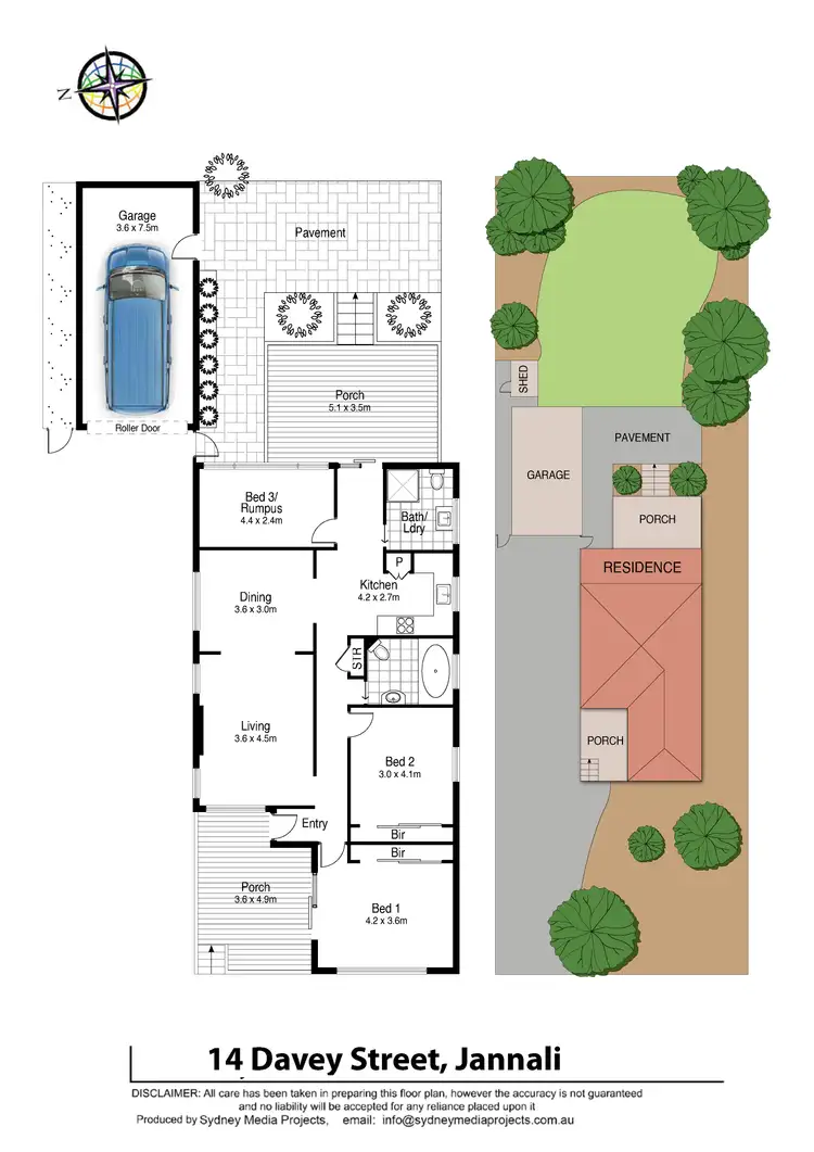 Floorplan of Homely house listing, 14 Davey Street, Jannali NSW 2226