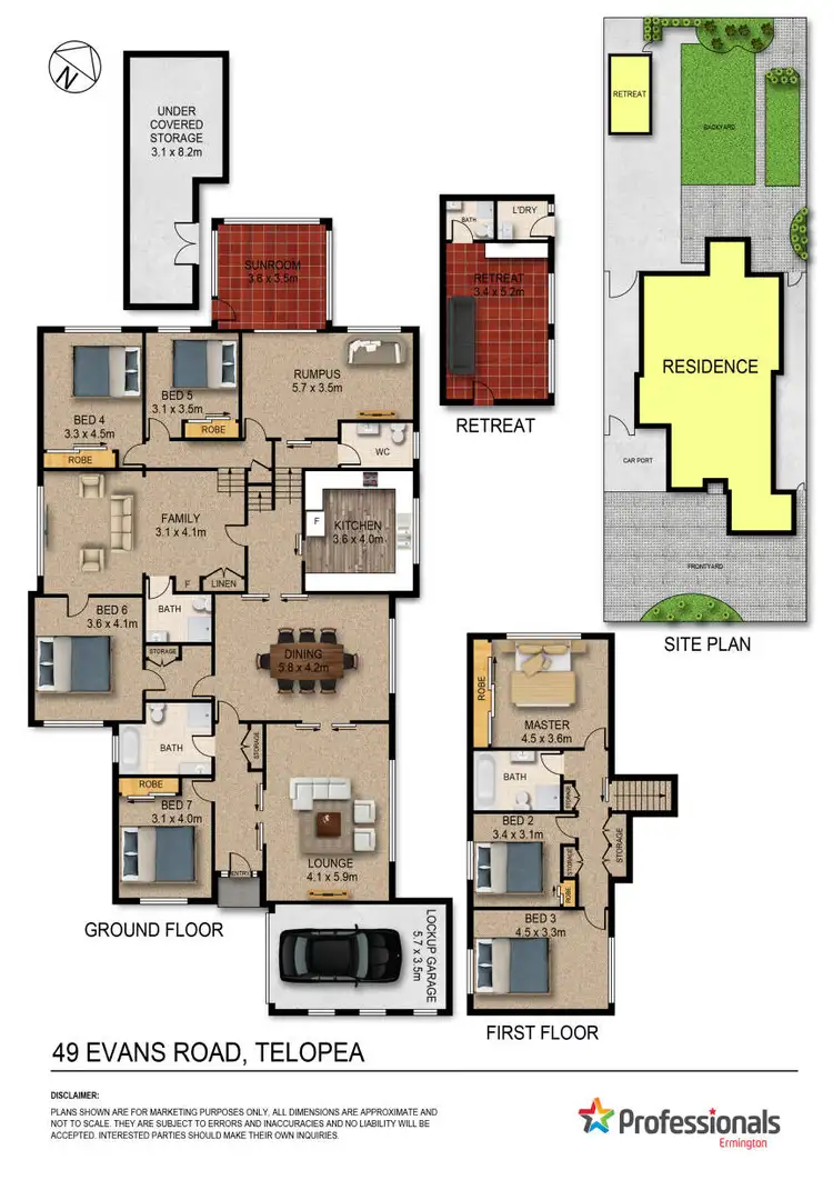 Floorplan of Homely house listing, 49 Evans Road, Telopea NSW 2117
