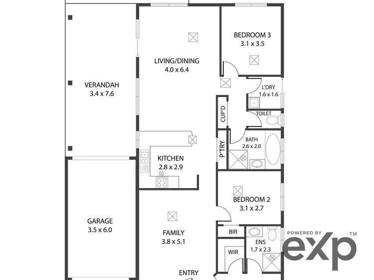 Floorplan of Homely house listing, 65 Wattlebird Drive, Burton SA 5110