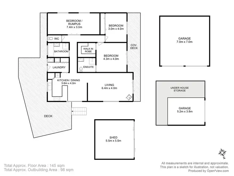 Floorplan of Homely house listing, 157 Sommers Bay Road, Murdunna TAS 7178