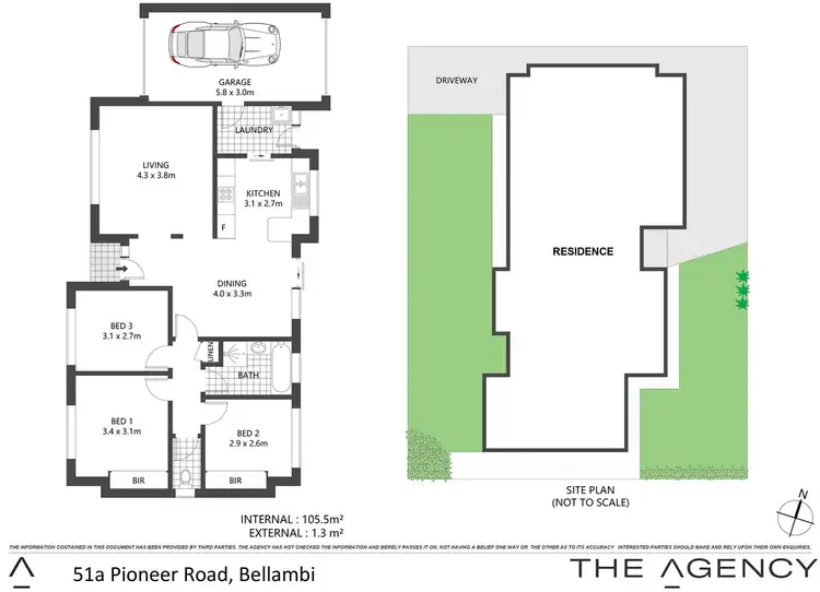 Floorplan of Homely house listing, 51A Pioneer Road, Bellambi NSW 2518