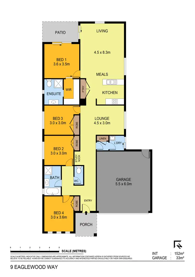 Floorplan of Homely house listing, 9 Eaglewood Way, California Gully VIC 3556