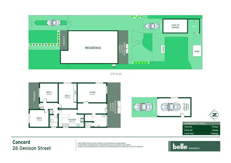 Floorplan of Homely house listing, 26 Denison Street, Concord NSW 2137