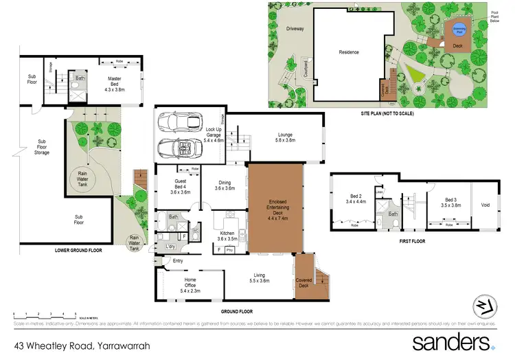 Floorplan of Homely house listing, 43 Wheatley Road, Yarrawarrah NSW 2233