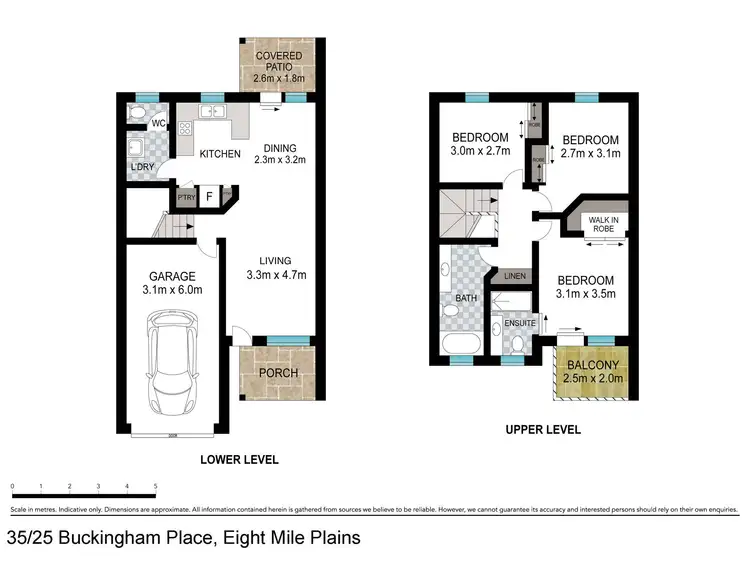 Floorplan of Homely townhouse listing, 35/25 Buckingham Place, Eight Mile Plains QLD 4113