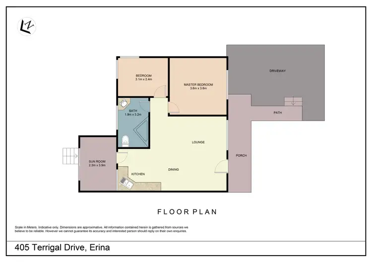 Floorplan of Homely house listing, 405 Terrigal Drive, Erina NSW 2250