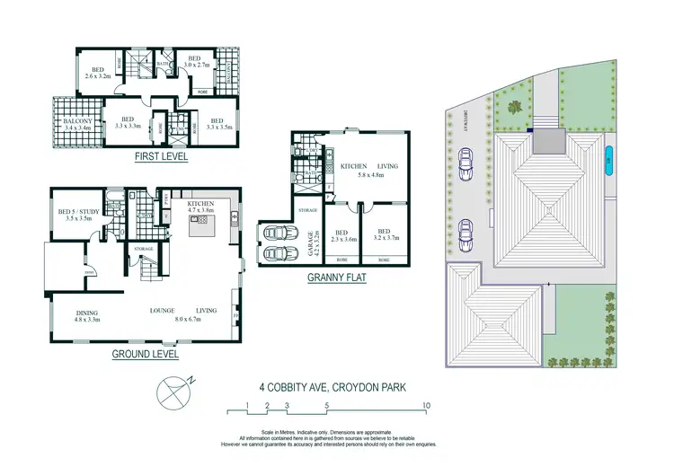 Floorplan of Homely house listing, 4 Cobbitty Avenue, Croydon Park NSW 2133