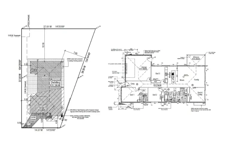 Floorplan of Homely house listing, Lot 26 Eucalyptus Court, Beaufort VIC 3373