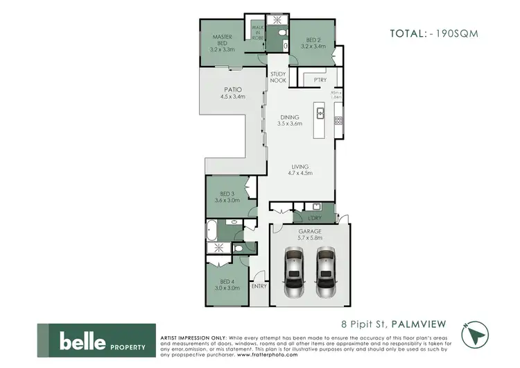 Floorplan of Homely house listing, 8 Pipit Street, Palmview QLD 4553