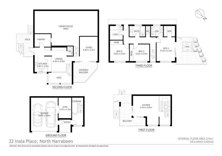 Floorplan of Homely house listing, 22 Inala Place, North Narrabeen NSW 2101