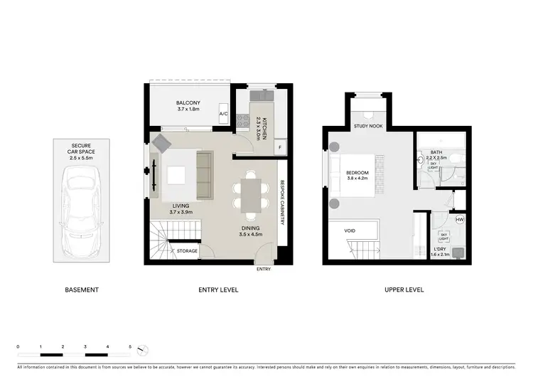 Floorplan of Homely apartment listing, 63/30 Nobbs Street, Surry Hills NSW 2010