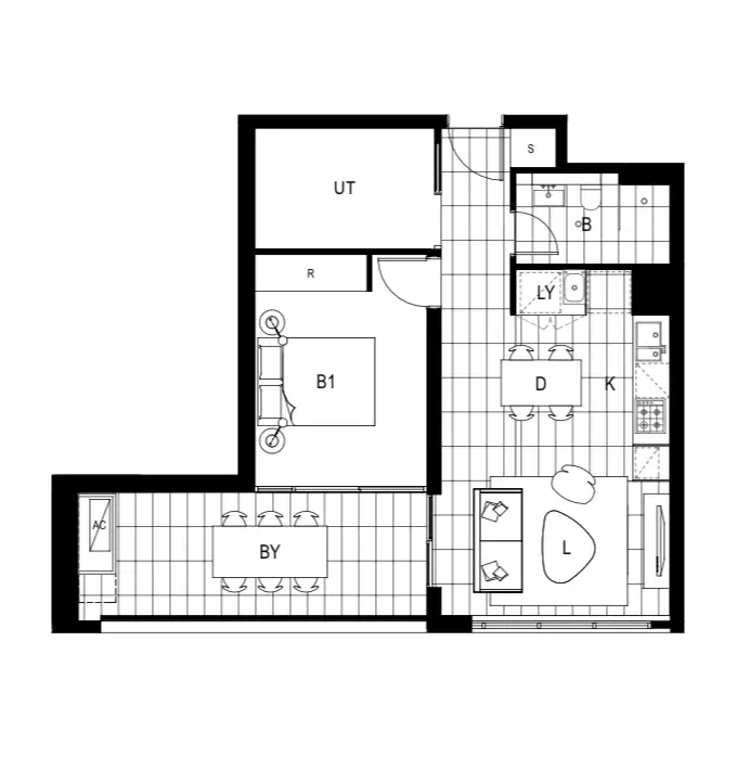 Floorplan of Homely apartment listing, 201/2 Foreshore Boulevard, Woolooware NSW 2230