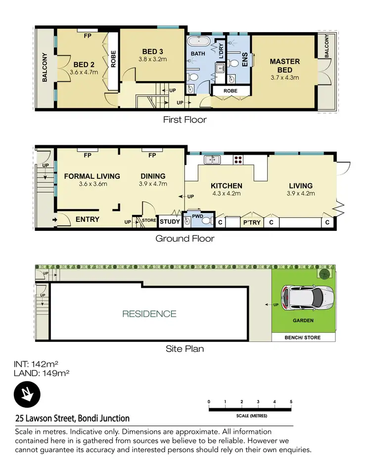 Floorplan of Homely house listing, 25 Lawson Street, Bondi Junction NSW 2022