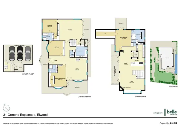 Floorplan of Homely house listing, 31 Ormond Esplanade, Elwood VIC 3184