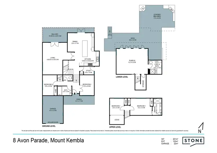 Floorplan of Homely house listing, 8 Avon Parade, Mount Kembla NSW 2526