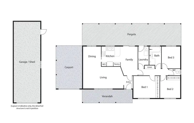 Floorplan of Homely house listing, 63 Heagney Crescent, Chisholm ACT 2905