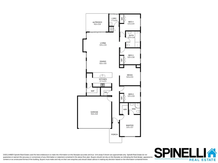 Floorplan of Homely house listing, 9 Elizabeth Circuit, Flinders NSW 2529