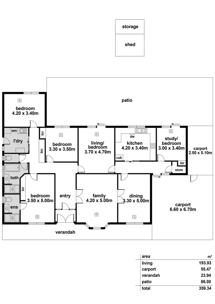 Floorplan of Homely house listing, 5 Stannington Avenue, Heathpool SA 5068