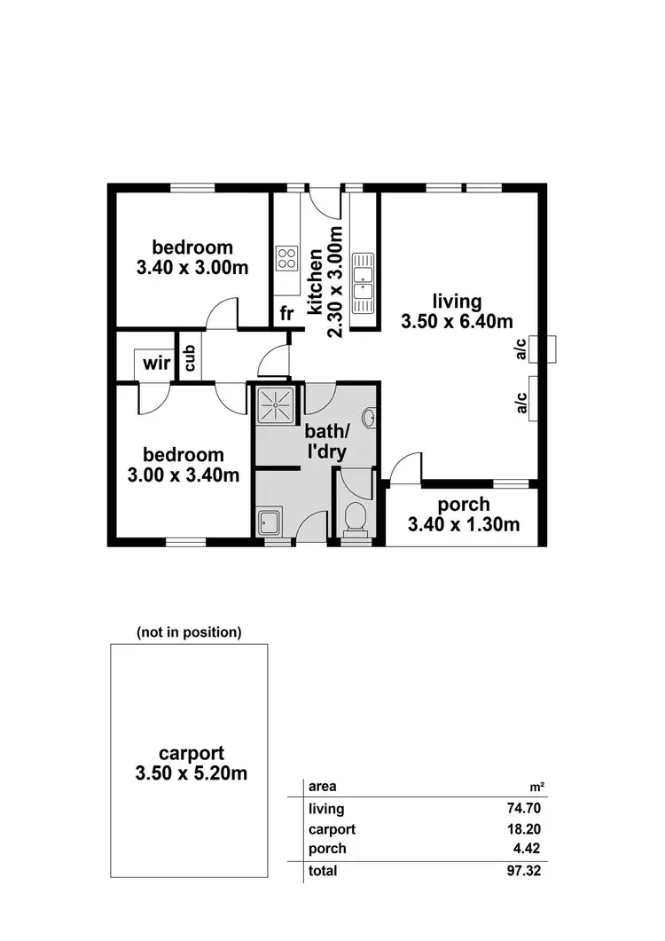 Floorplan of Homely house listing, 43 Codd Street, Para Hills West SA 5096