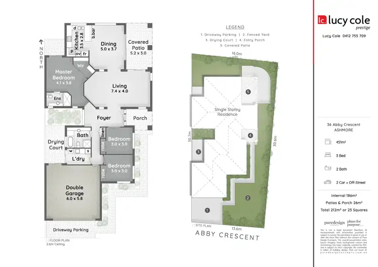 Floorplan of Homely house listing, 36 Abby Crescent, Ashmore QLD 4214
