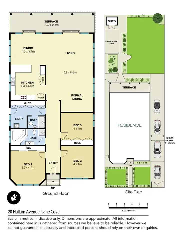 Floorplan of Homely house listing, 20 Hallam Avenue, Lane Cove NSW 2066