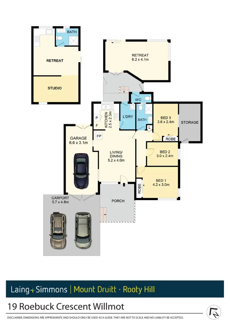 Floorplan of Homely house listing, 19 Roebuck Crescent, Willmot NSW 2770