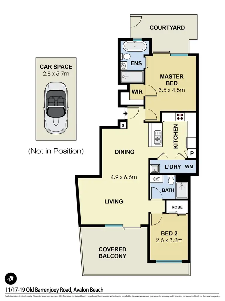 Floorplan of Homely unit listing, 11/17-19 Old Barrenjoey Road, Avalon Beach NSW 2107