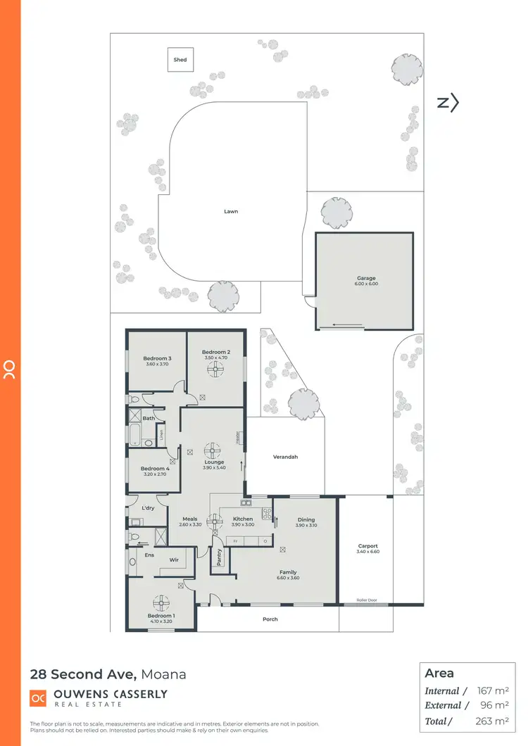 Floorplan of Homely house listing, 28 Second Avenue, Moana SA 5169