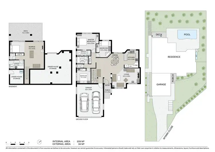 Floorplan of Homely house listing, 13 Wyara Close, Elanora QLD 4221