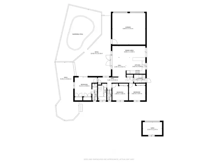 Floorplan of Homely house listing, 6 Speedy Close, Bentley Park QLD 4869