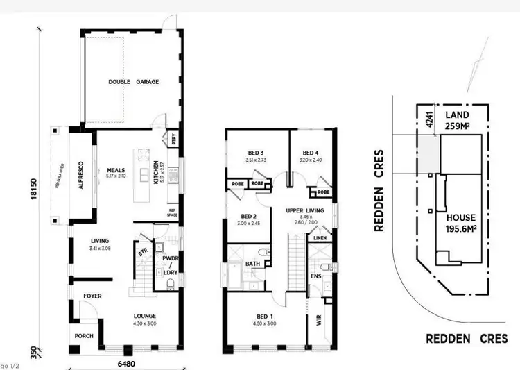 Floorplan of Homely house listing, 14 Redden Crescent, Riverstone NSW 2765
