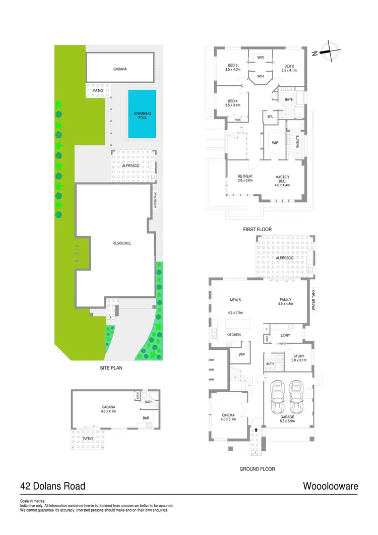 Floorplan of Homely house listing, 42 Dolans Road, Woolooware NSW 2230
