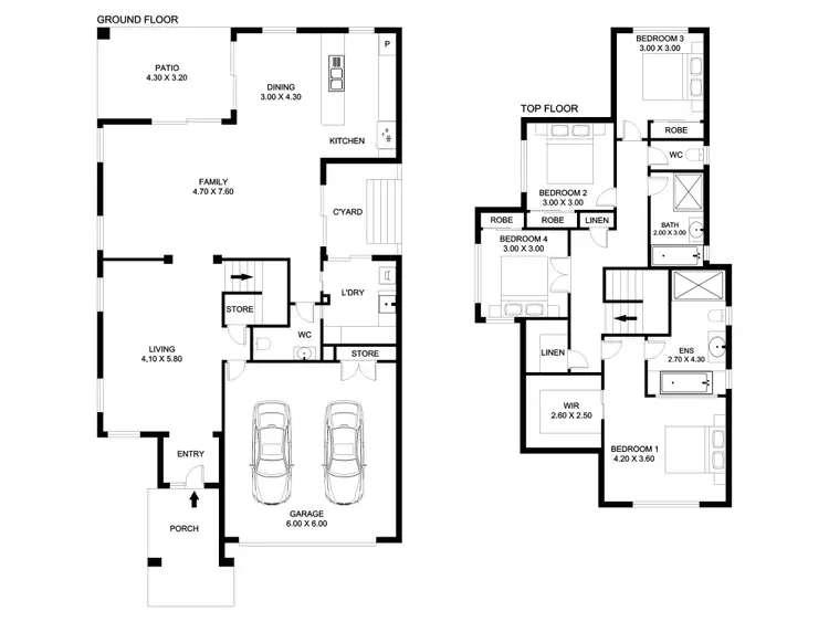 Floorplan of Homely house listing, 21 Central Avenue, Mount Ommaney QLD 4074