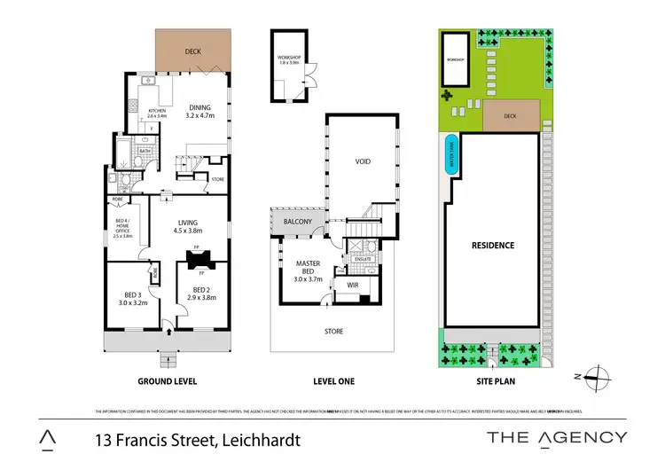 Floorplan of Homely house listing, 13 Francis Street, Leichhardt NSW 2040