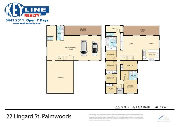 Floorplan of Homely house listing, 22 Lingard Street, Palmwoods QLD 4555