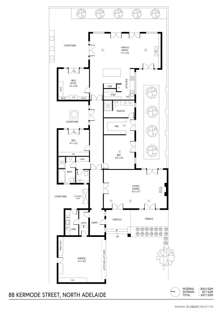 Floorplan of Homely house listing, 88 Kermode Street, North Adelaide SA 5006