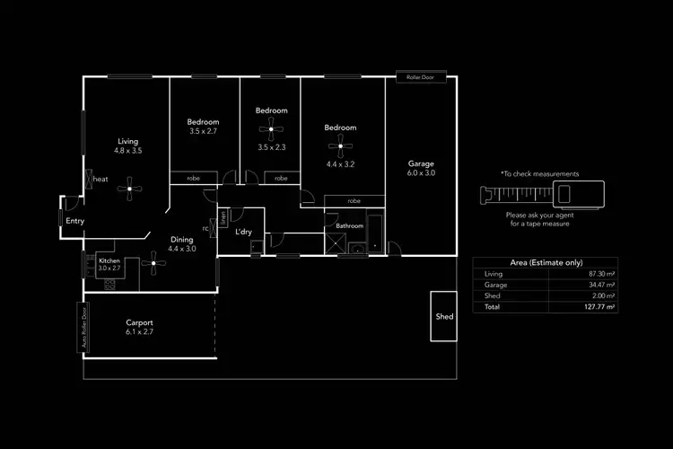 Floorplan of Homely unit listing, 9/492 Grange Road, Fulham Gardens SA 5024