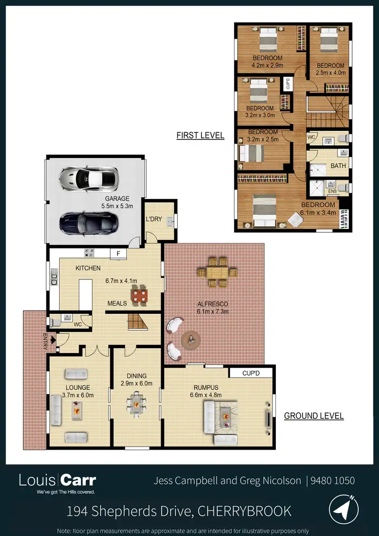 Floorplan of Homely house listing, 194 Shepherds Drive, Cherrybrook NSW 2126