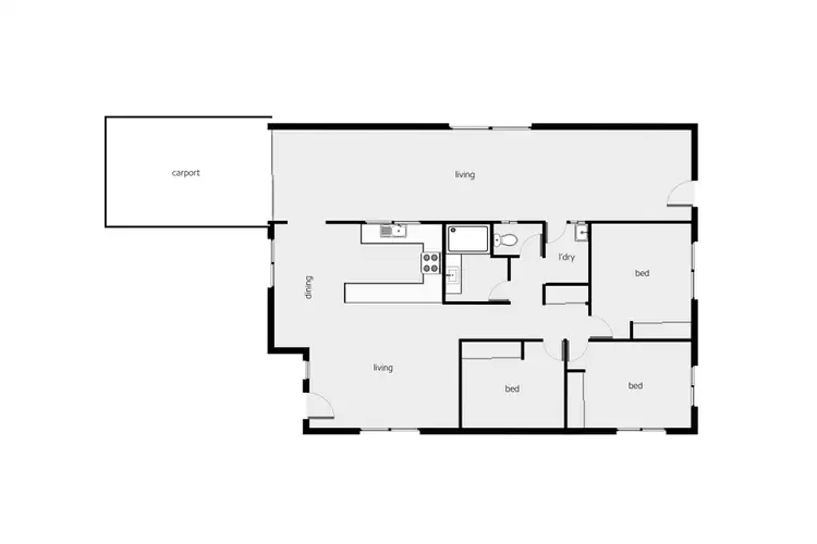 Floorplan of Homely house listing, 5 Frances Street, Mooroobool QLD 4870