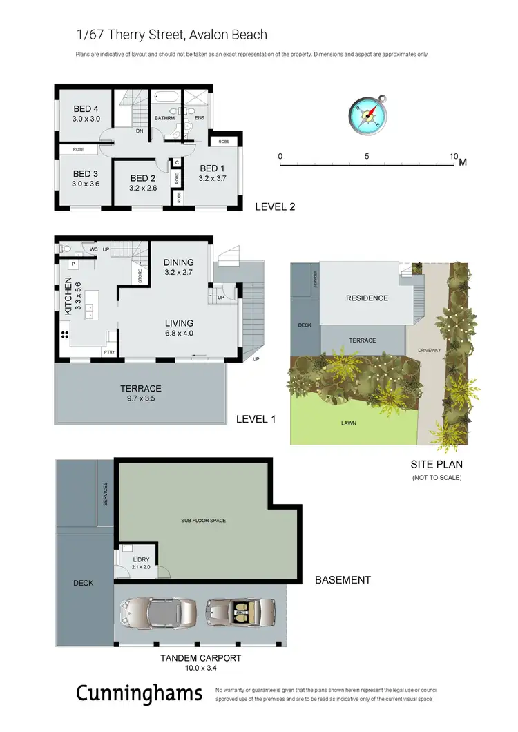 Floorplan of Homely house listing, 1/67 Therry Street, Avalon Beach NSW 2107