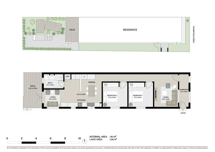 Floorplan of Homely house listing, 5 Thornton Street, Fairlight NSW 2094