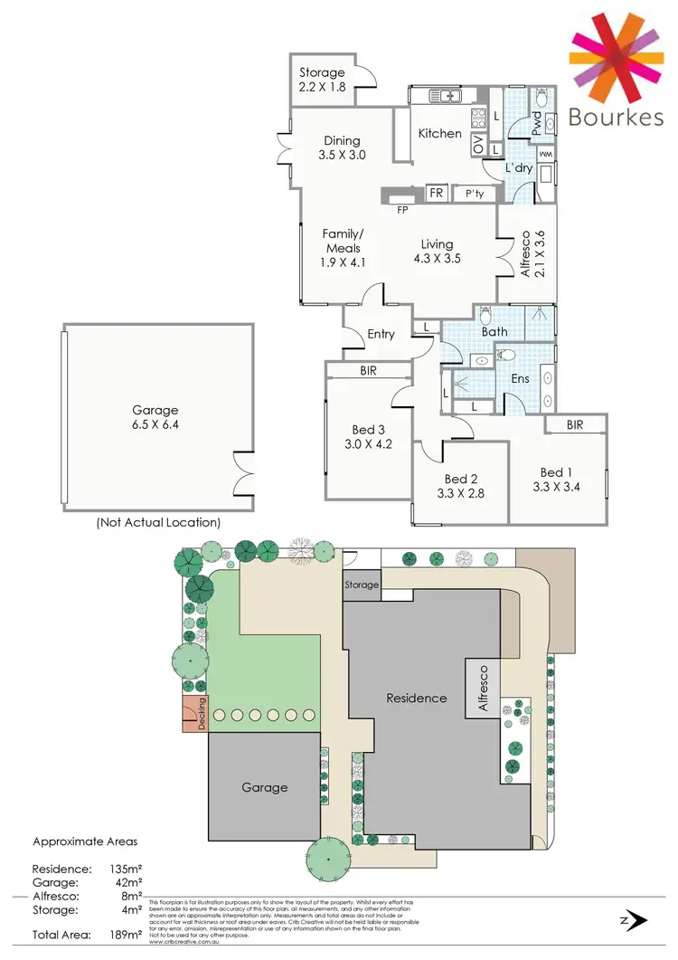 Floorplan of Homely house listing, 1/126 Hensman Street, South Perth WA 6151