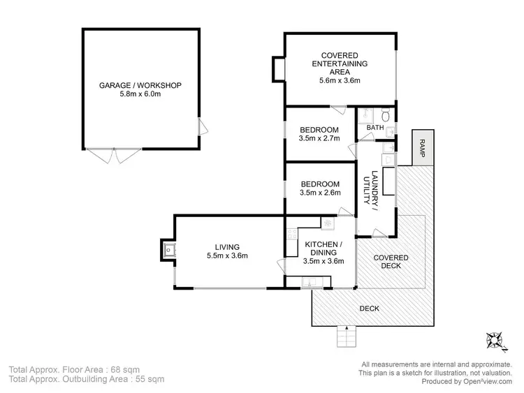 Floorplan of Homely house listing, 140 Safety Cove Road, Port Arthur TAS 7182