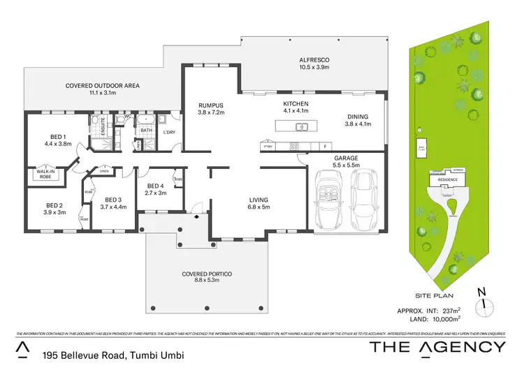 Floorplan of Homely rural property listing, 195 Bellevue Road, Tumbi Umbi NSW 2261