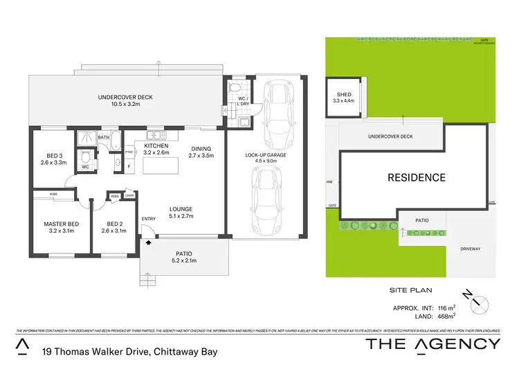 Floorplan of Homely house listing, 19 Thomas Walker Drive, Chittaway Bay NSW 2261