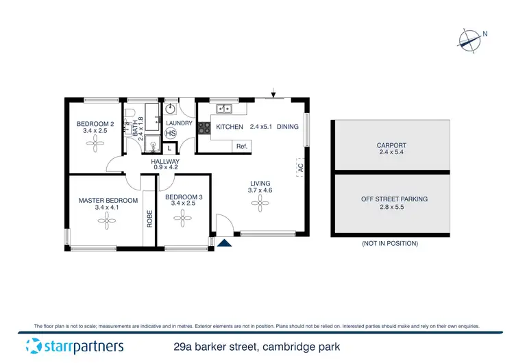 Floorplan of Homely house listing, 29A Barker Street, Cambridge Park NSW 2747