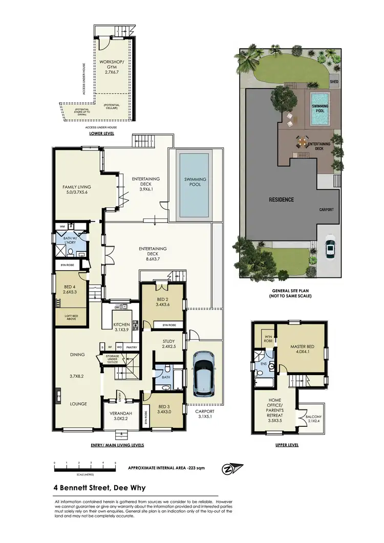 Floorplan of Homely house listing, 4 Bennett Street, Dee Why NSW 2099