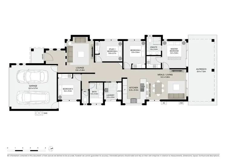 Floorplan of Homely house listing, 19 Whitehaven Place, Banksia Beach QLD 4507